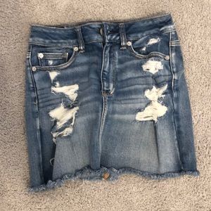 American Eagle jean skirt